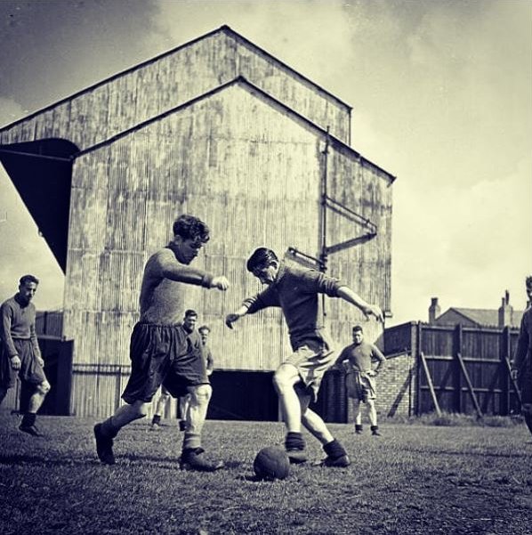 Park End training ground 1946